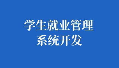 学生就业管理系统开发