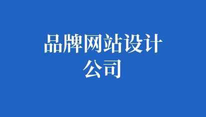 品牌网站设计公司